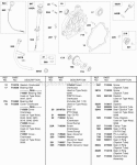 Crankcase Cover Counterweight Dipstick Tube Diagram and Parts List for 245432-0083-01  Briggs and Stratton Engine